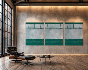 TRIPTYCH: ABOVE AND BELOW
