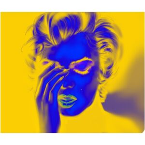 Marilyn Blue & Yellow